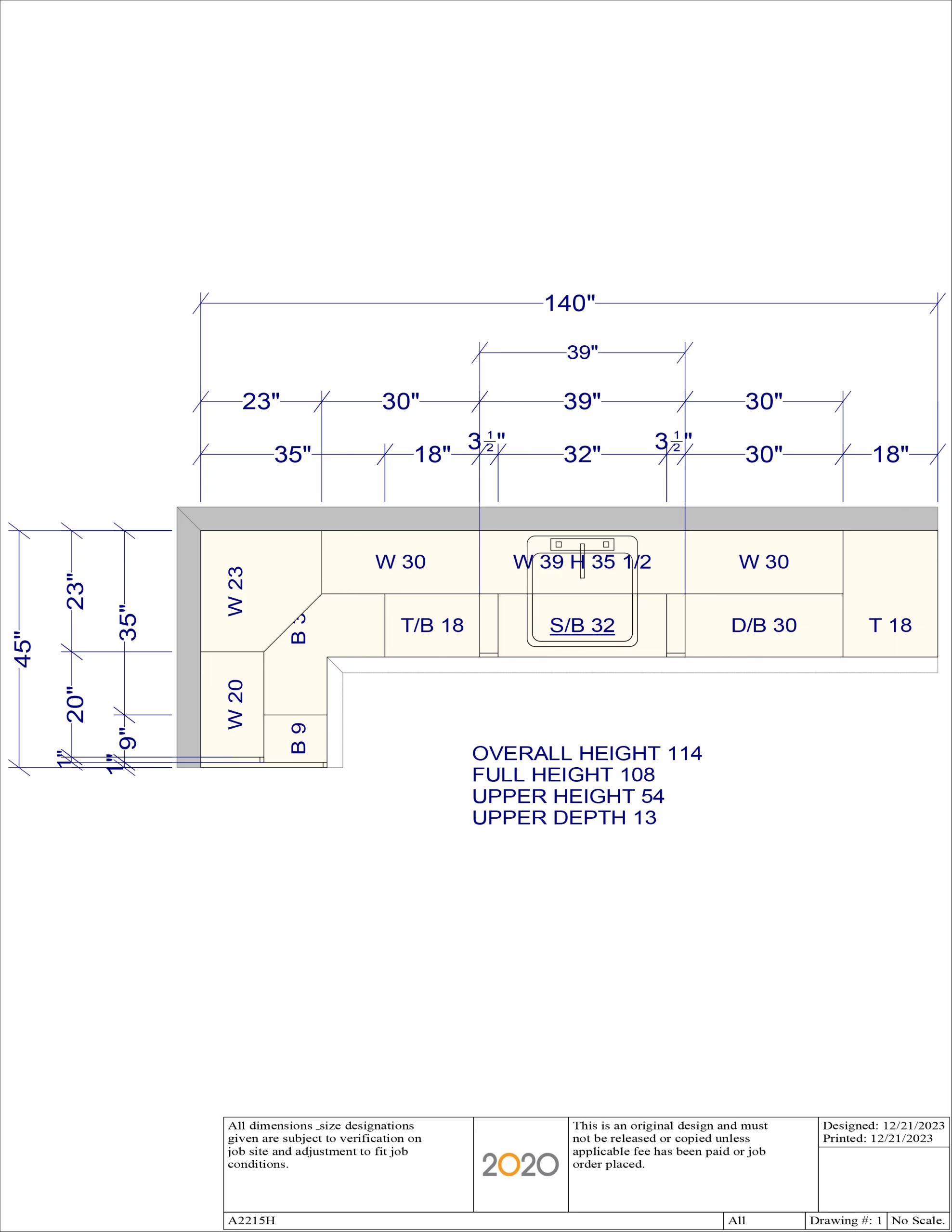 Layout for Smithport Maple Glazed Traditional Showroom Display Kitchenette